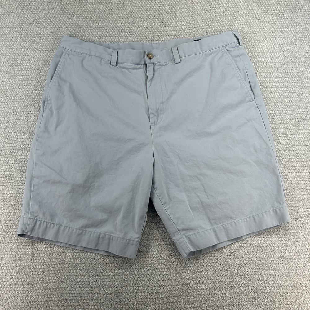 Polo Ralph Lauren Shorts Men Size 38 Blue Chino 9" Preppy Classic Fit Casual